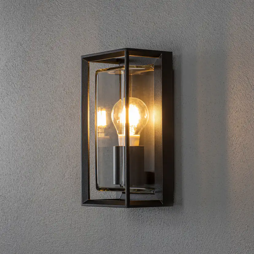 Vägglykta Gnosjö Konstsmide Brindisi E27 Utebelysning Vägglampa
