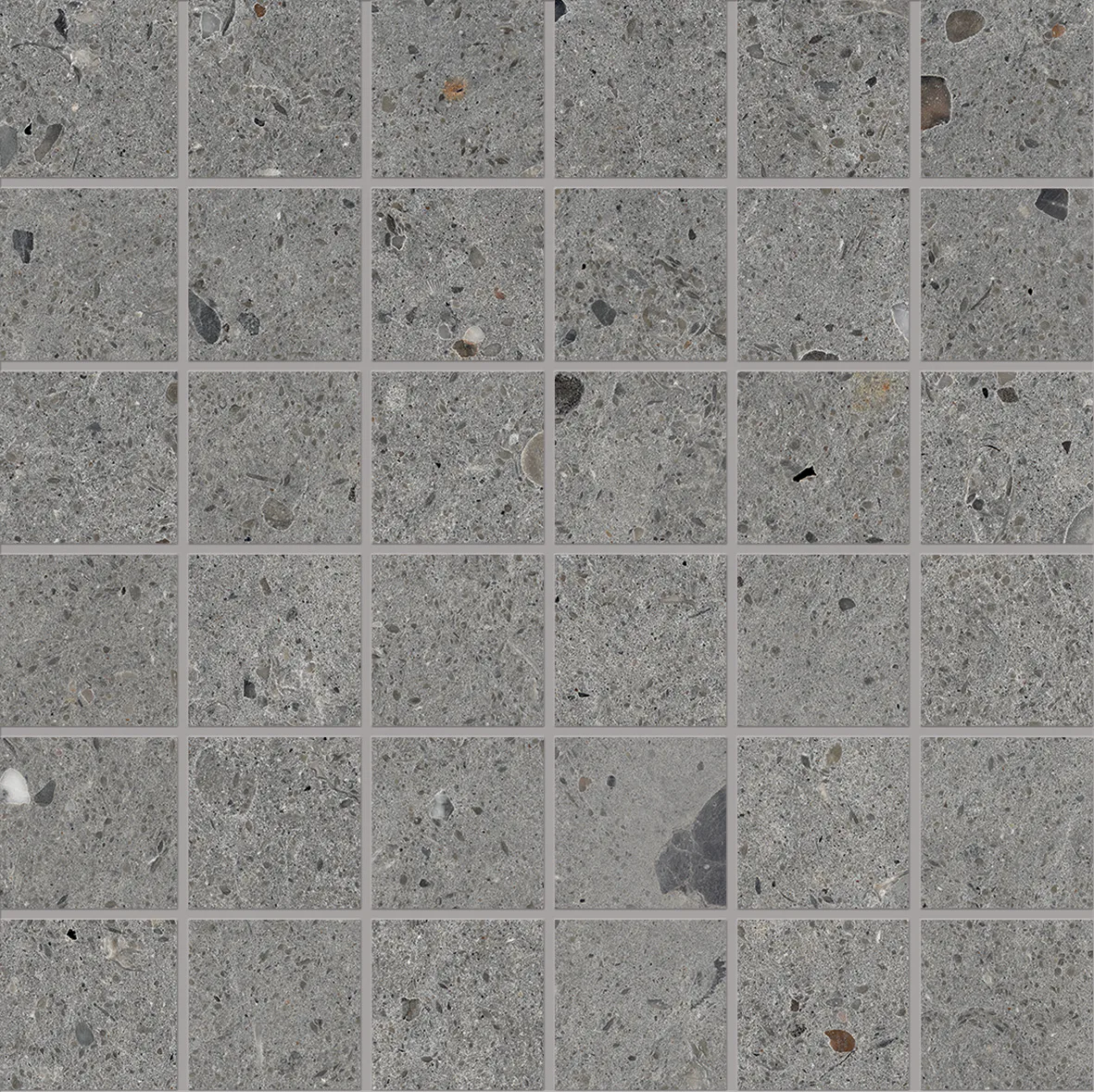 Mosaik Lhådös Slite antracite mosaik 5x5 cm