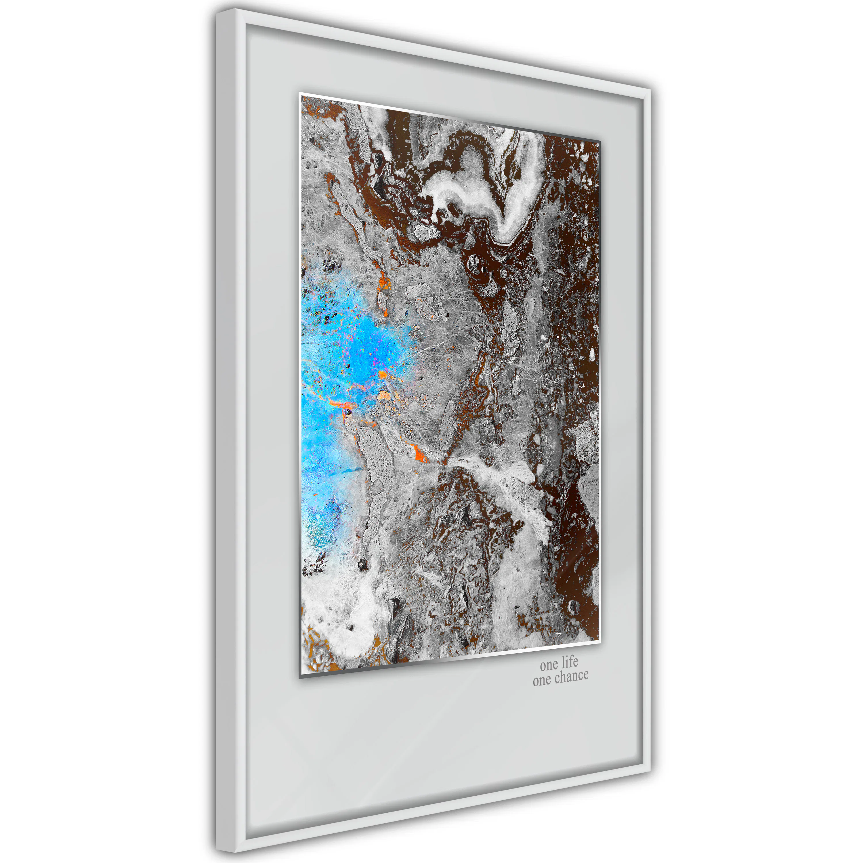 Poster Artgeist Affisch One Life - One Chance