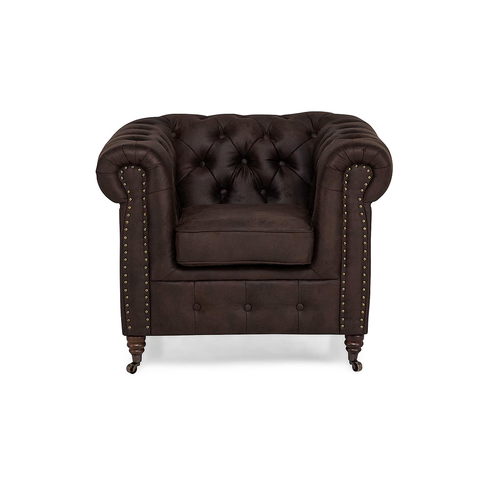 Fåtölj Manor House Chesterfield Deluxe Vintage