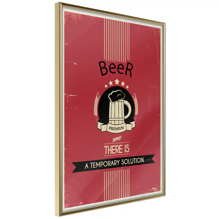 Poster Artgeist Affisch Premium Beer