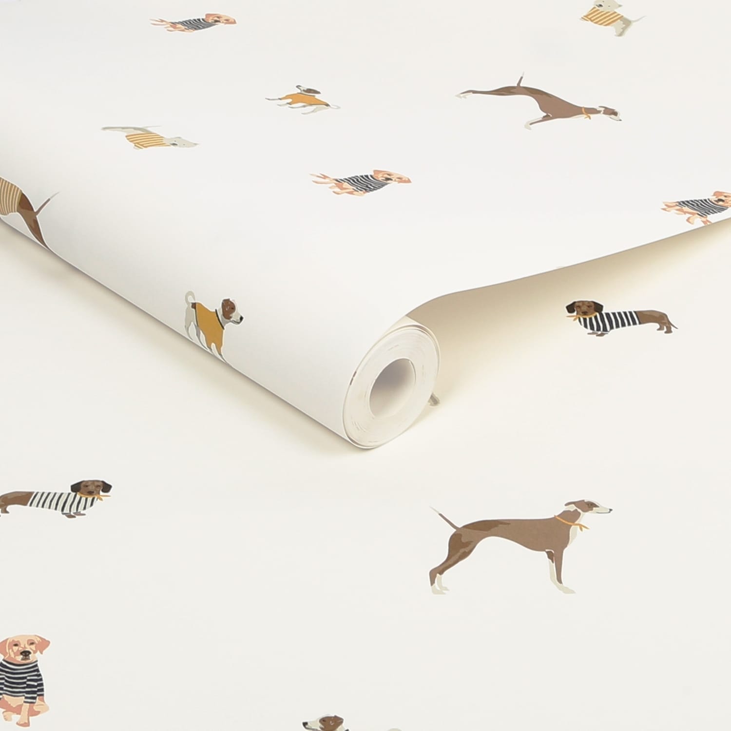 Tapet Joules Harbour Dogs Crème