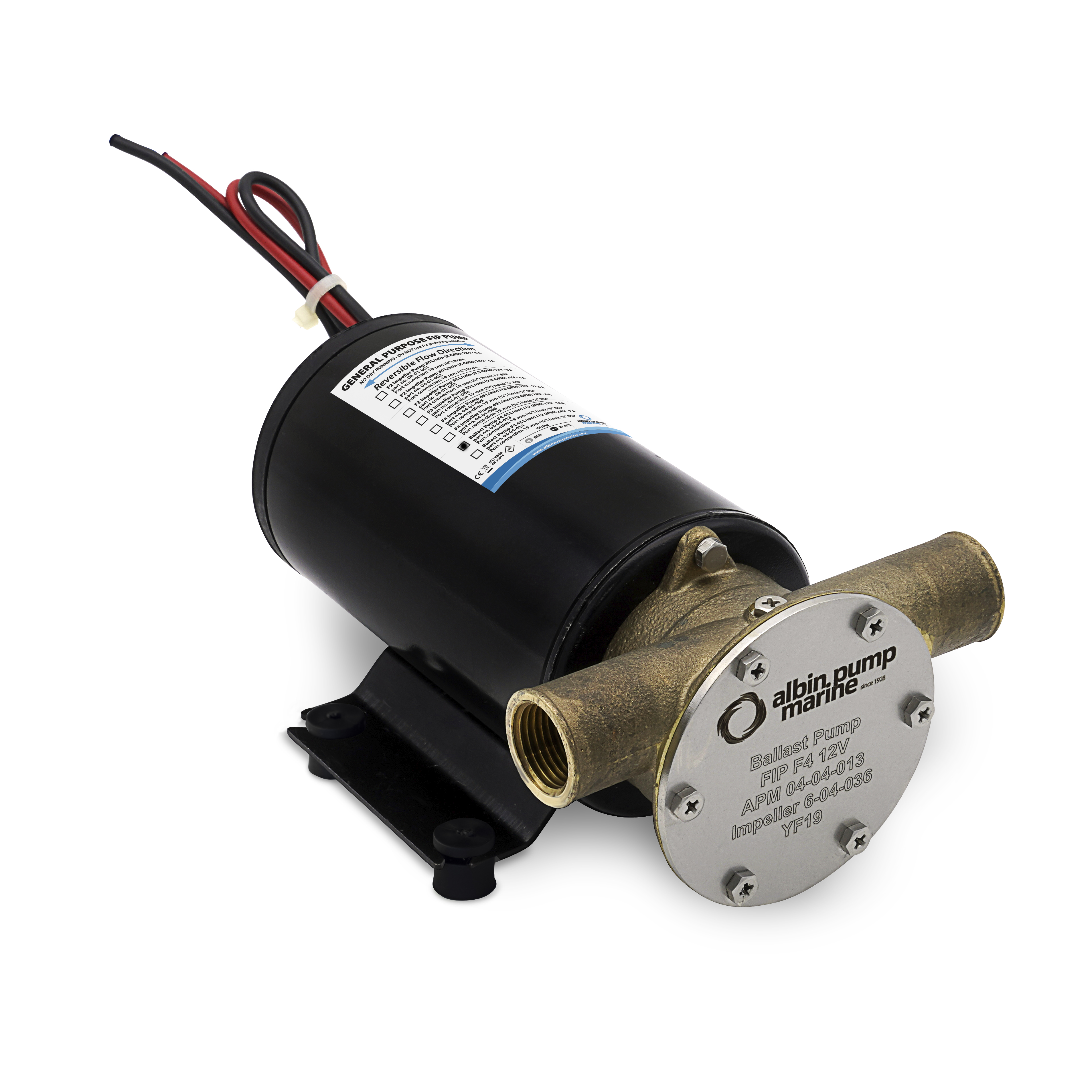 Ballastpump Albin Group Marine FIP F4 12V