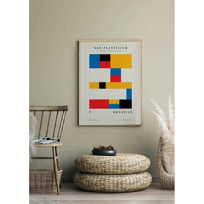 Poster Gallerix Mondrian Neo