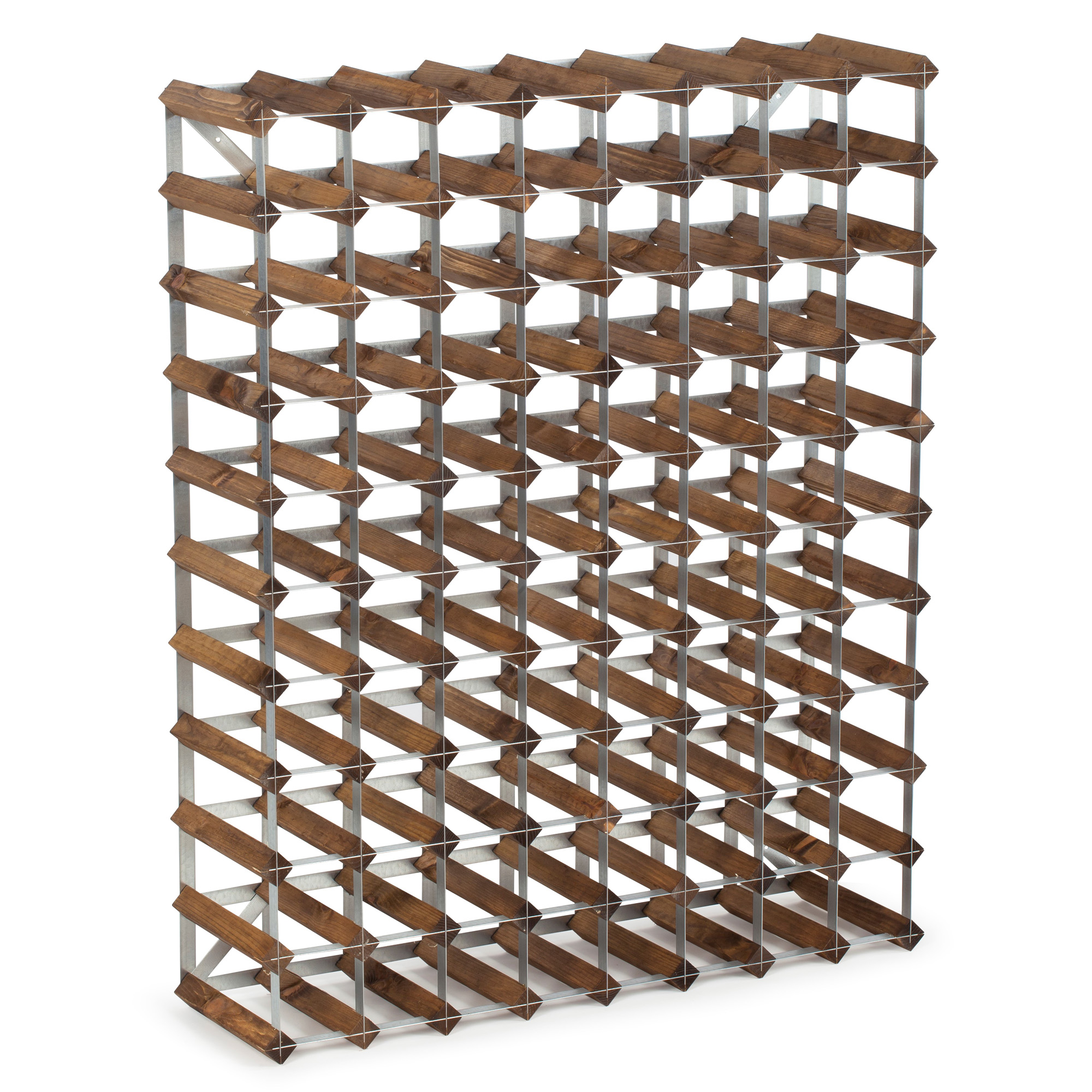 Vinställ Traditional Wine Rack 90 Flaskor Påbyggningsbart