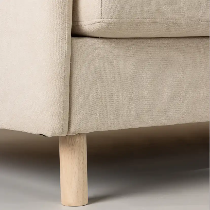 3-sitssoffa Venture Home Zero Ljusbeige 183,5 cm