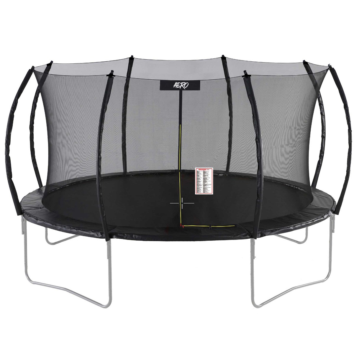 Studsmatta React Aero med Skyddsnät 3,96 m