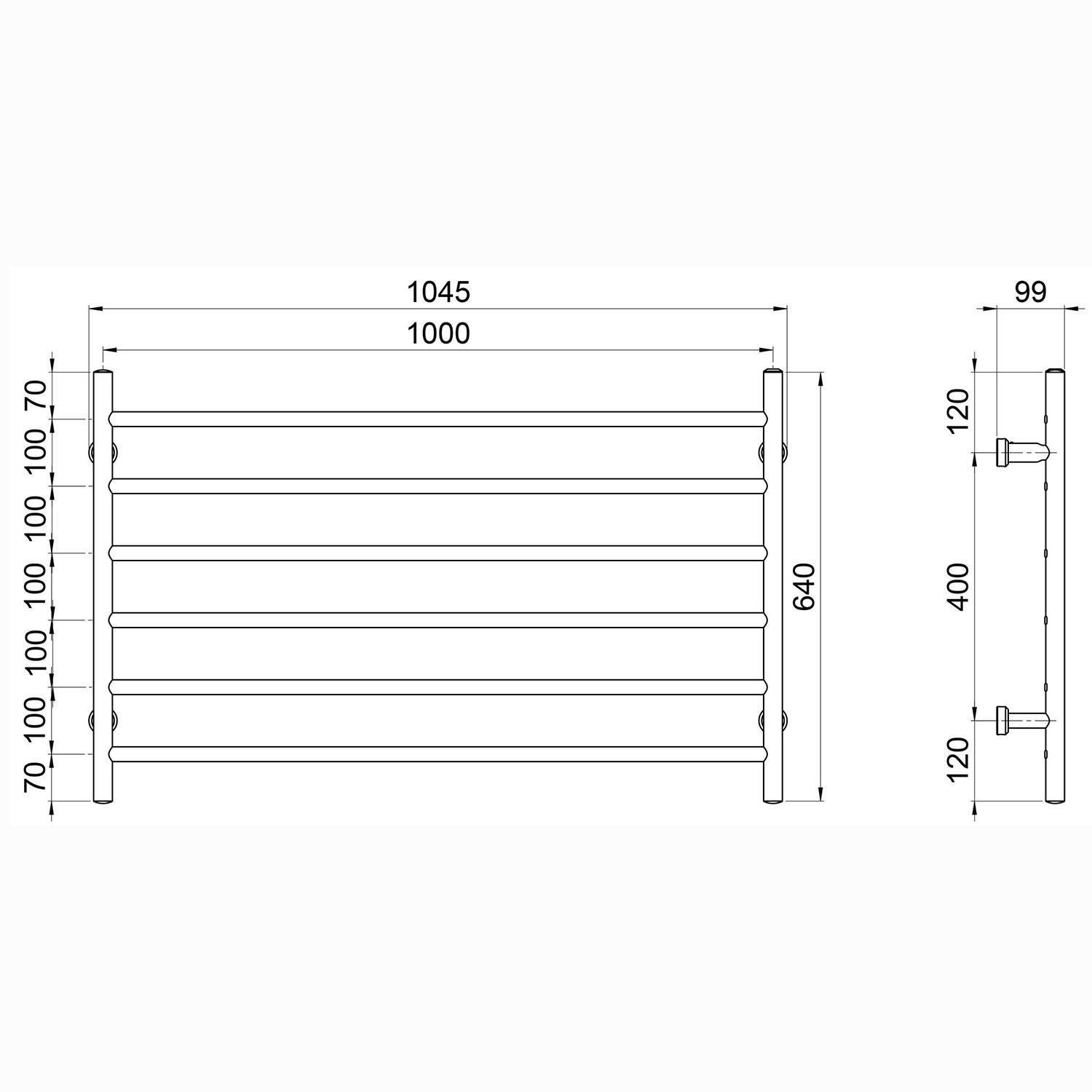 Handdukstork REJ Design Largo 100646
