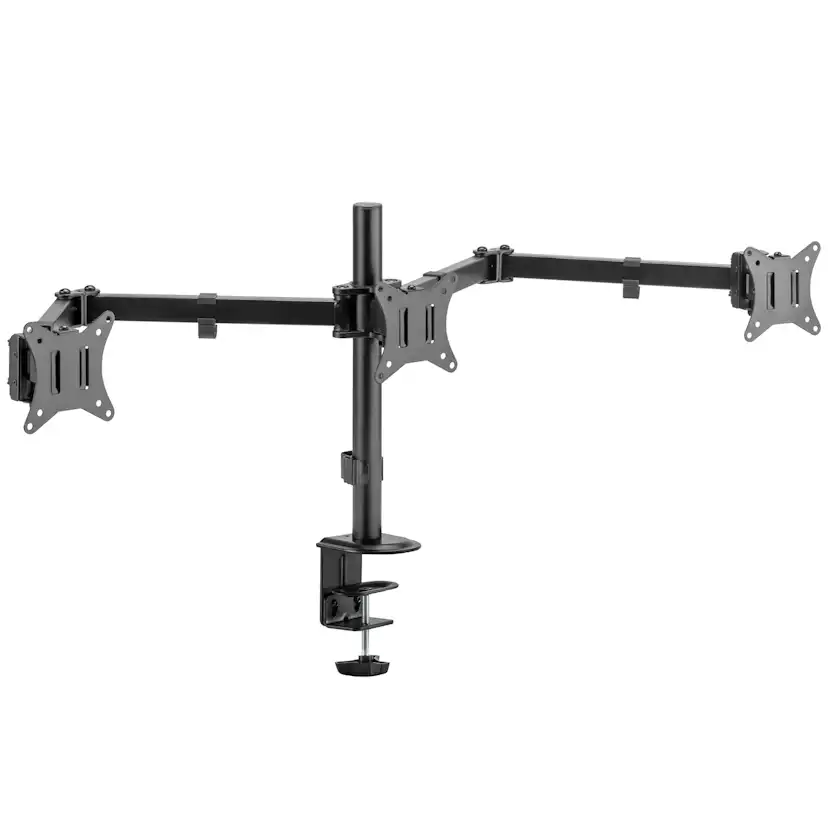 Monitorarm LogiLink Trippel 17-27 tum 2x658 mm