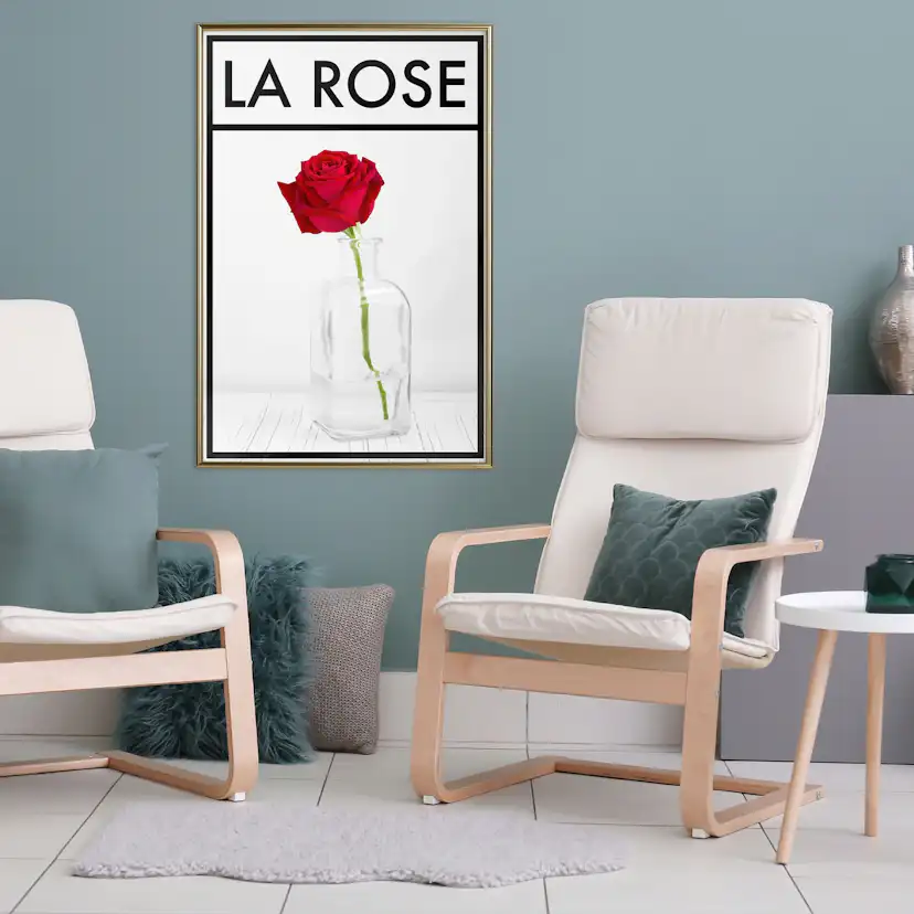 Poster Artgeist Affisch La Rose