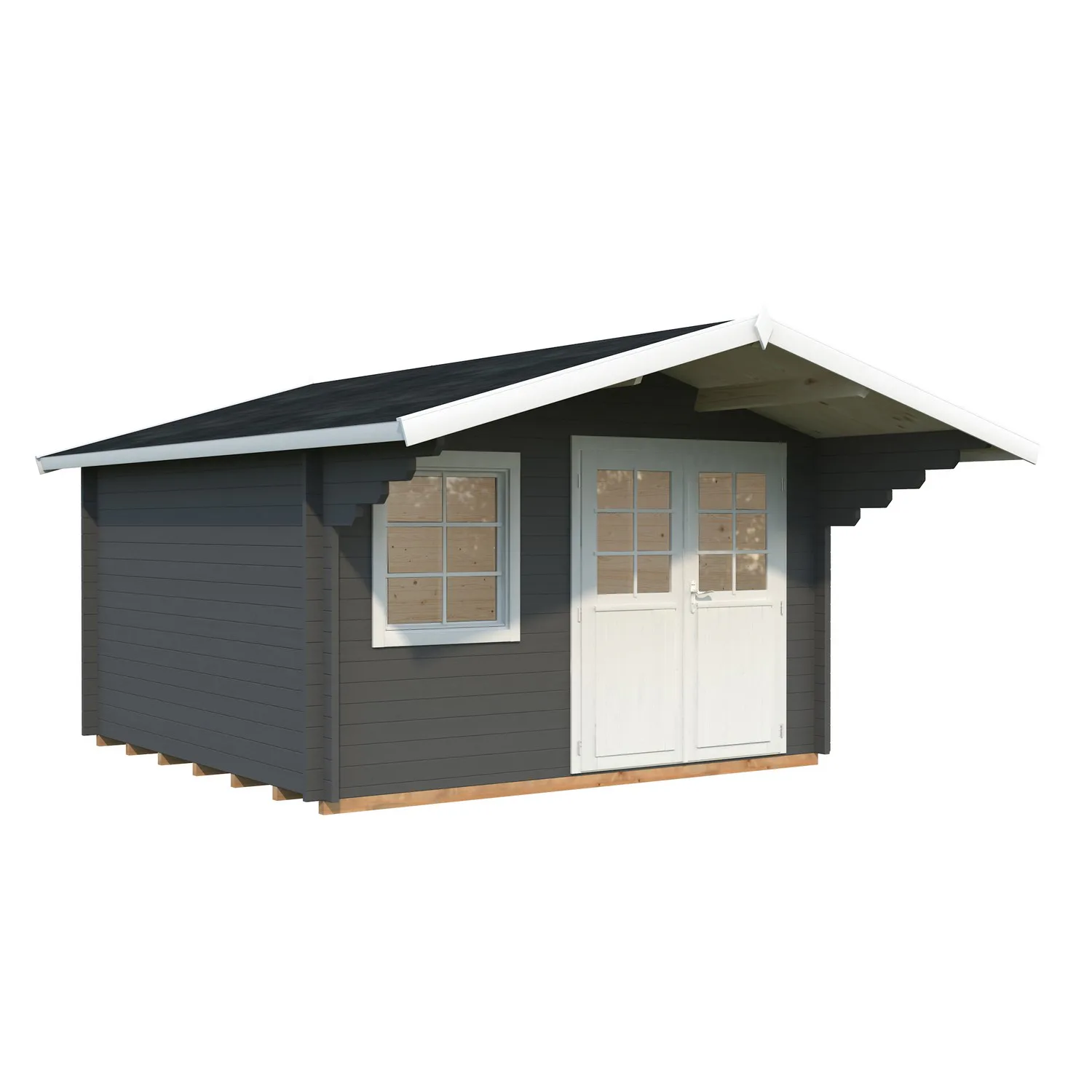 Sally 12,3 m2 PNT7012W2 Mörkgrå/Vit