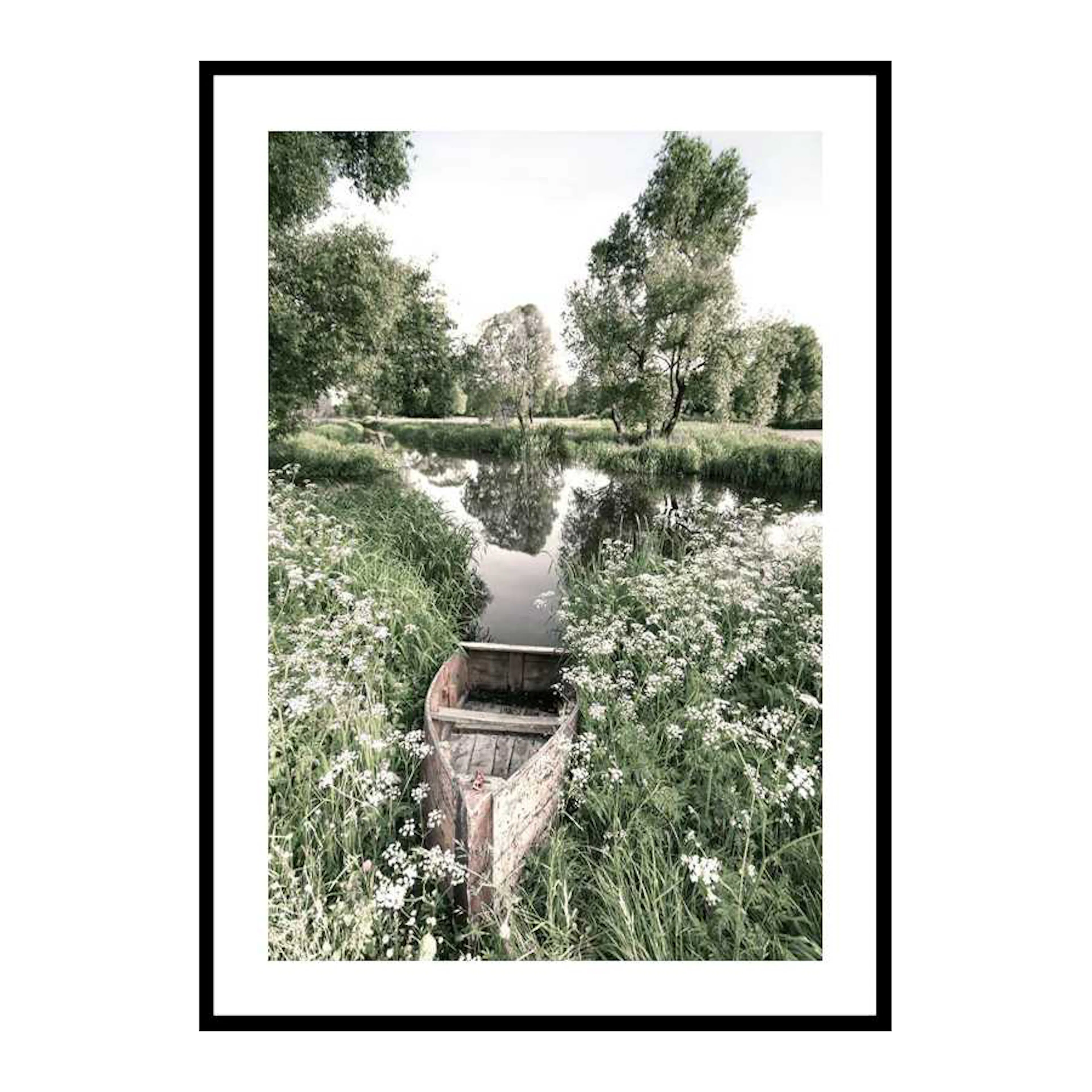 Stranded Boat 50x70 cm