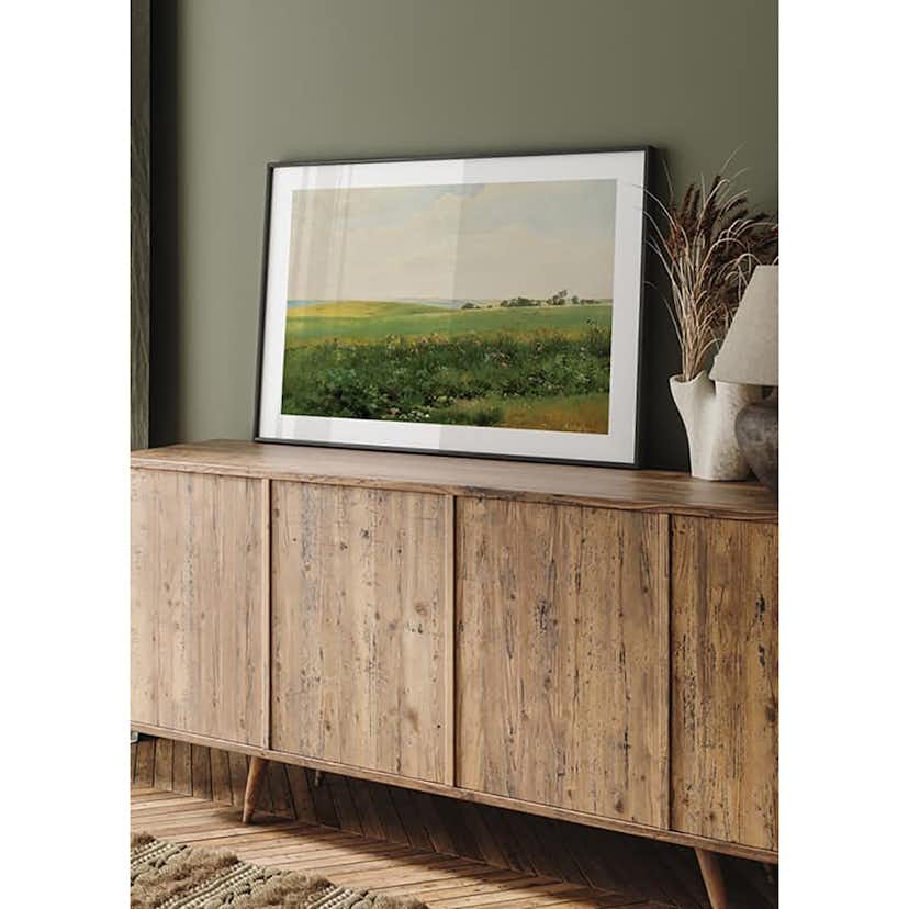 Poster Gallerix Sommerlandskab Med Bølgende Marker By Carl Frederik Aagaard