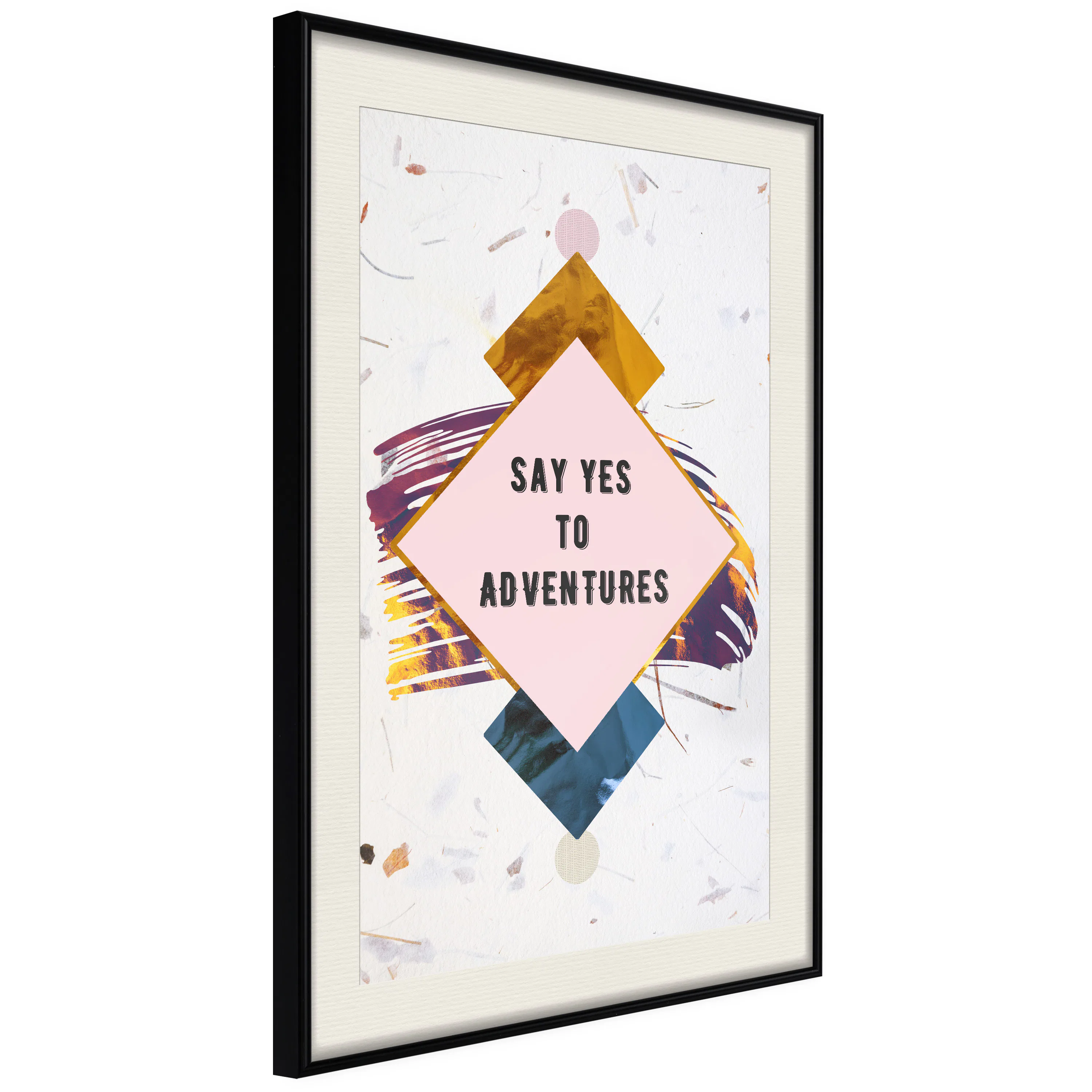 Poster Artgeist Affisch Say Yes to Adventures