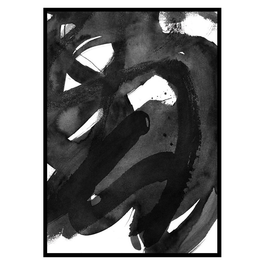 Poster Gallerix Brush Stroke