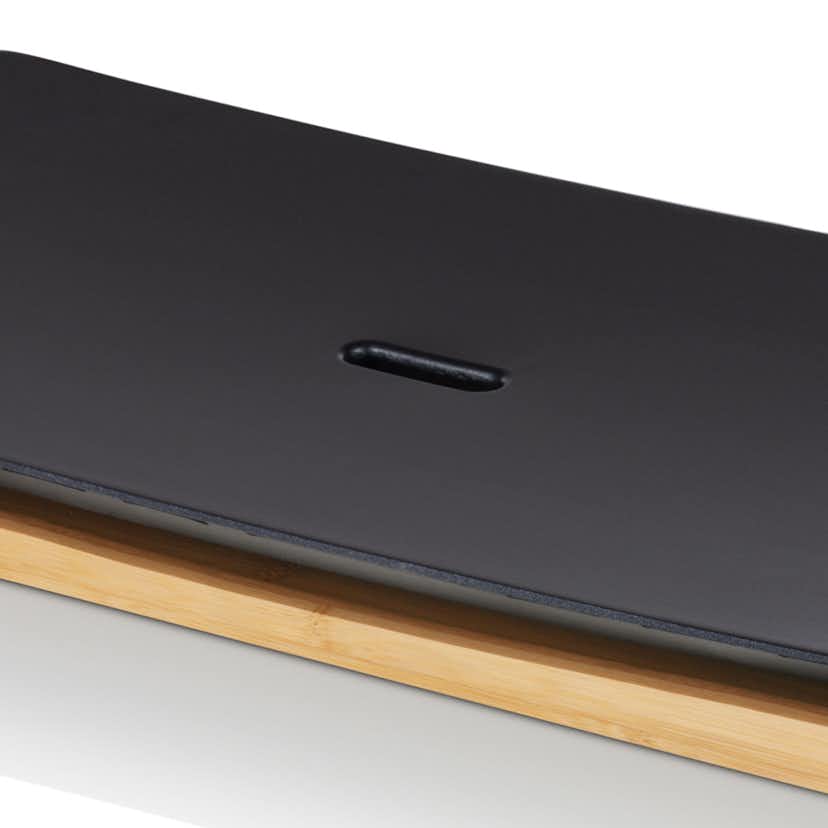 Bordsgrill Princess Table Chef Pure Black Bamboo 50x25 cm