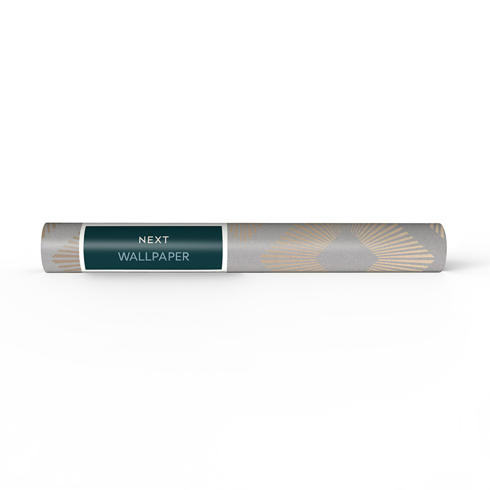 Tapet NEXT Deco Triangle Grey