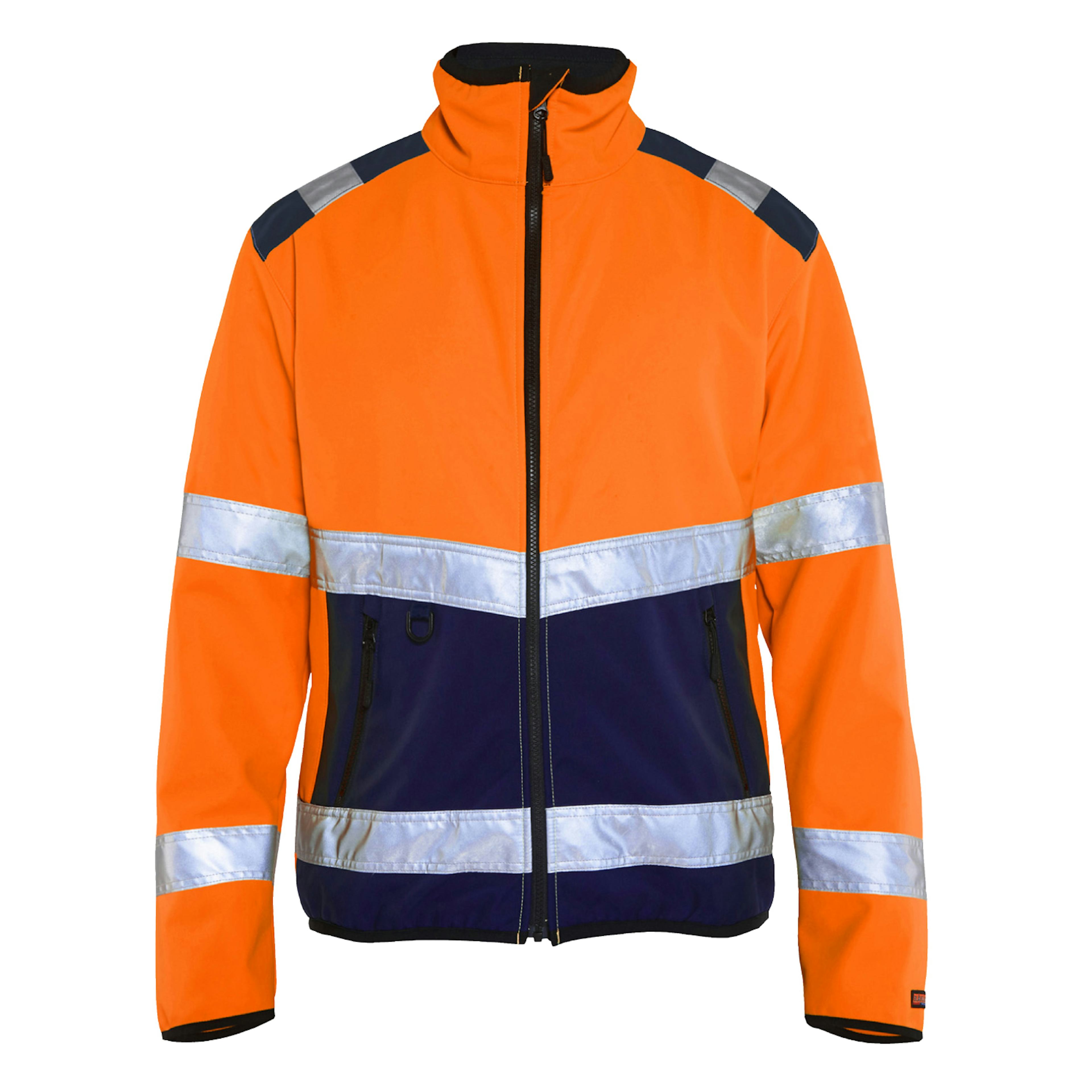 Varselorange/Marinblå