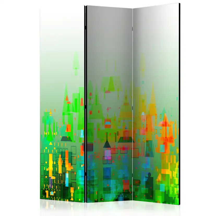 Rumsavdelare Arkiio Abstract City 135x172 cm