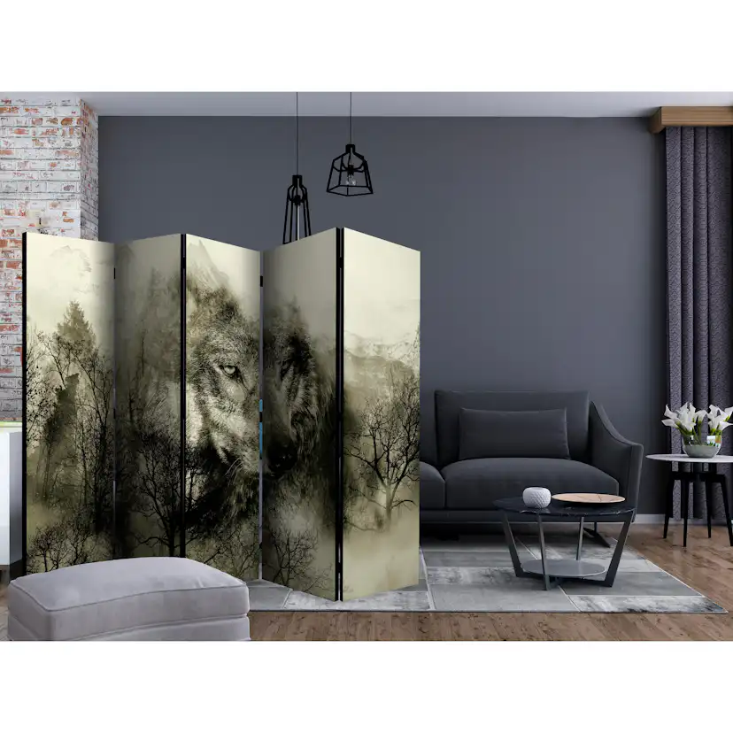 Rumsavdelare Arkiio Mountain Predator Beige II 225x172 cm