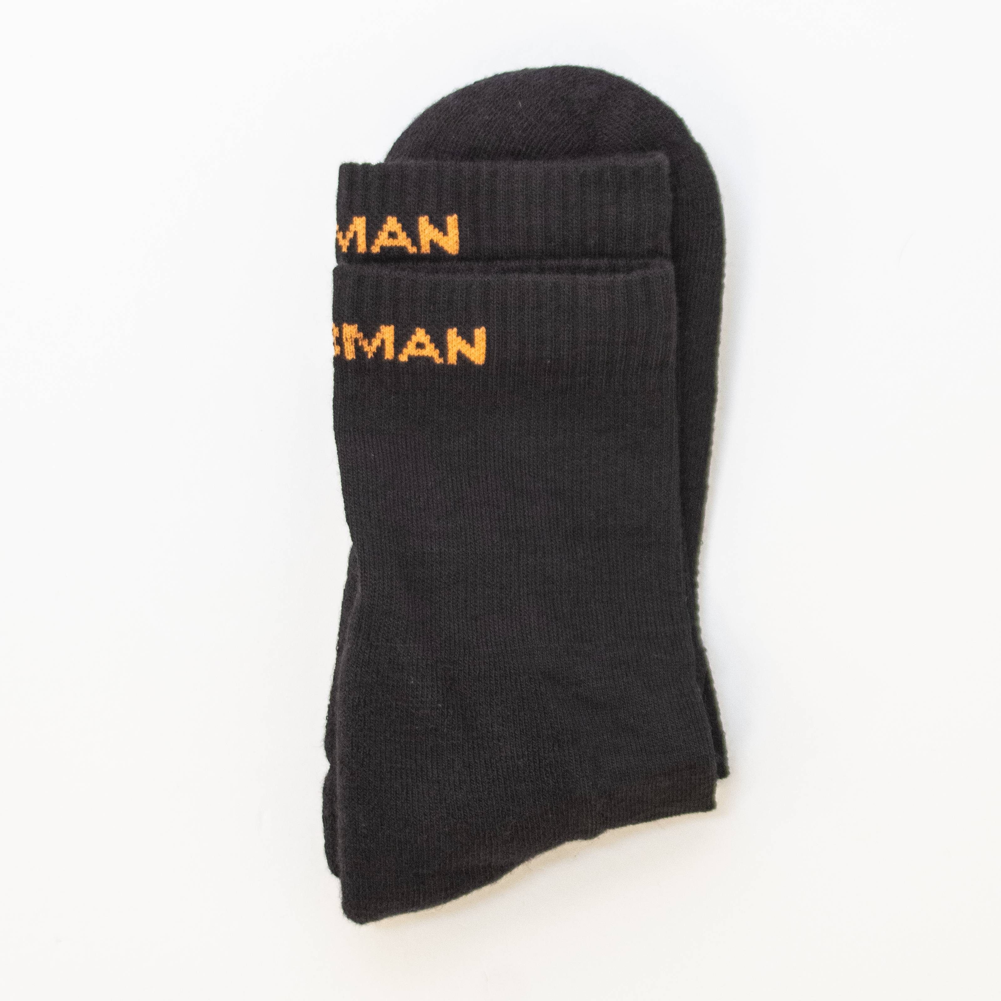 Socka Jobman Merino Medium Svart