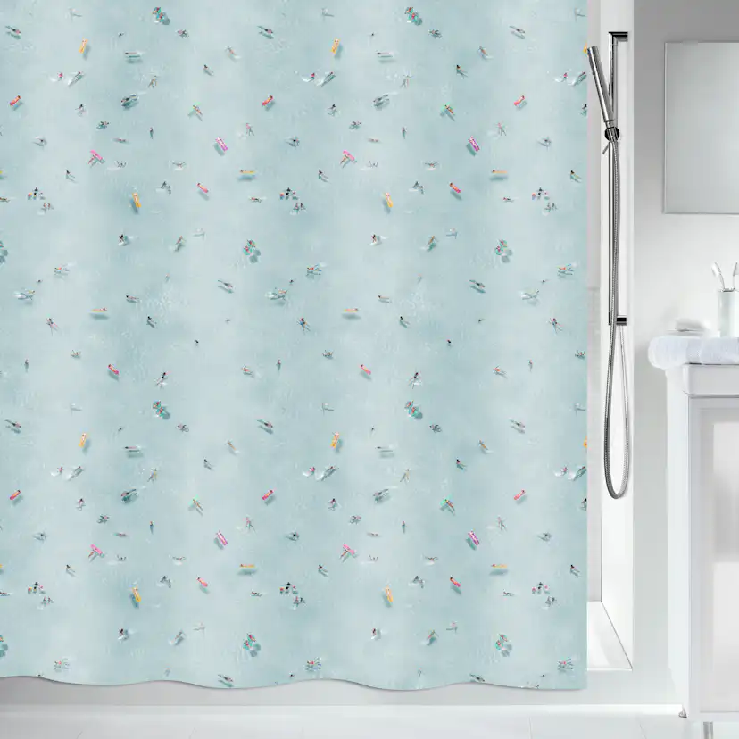 Duschdraperi Spirella Swimming 180X200