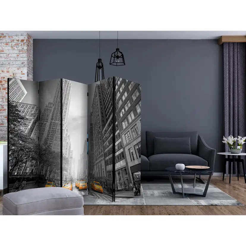 Rumsavdelare Arkiio New York Yellow Taxis II 225x172 cm