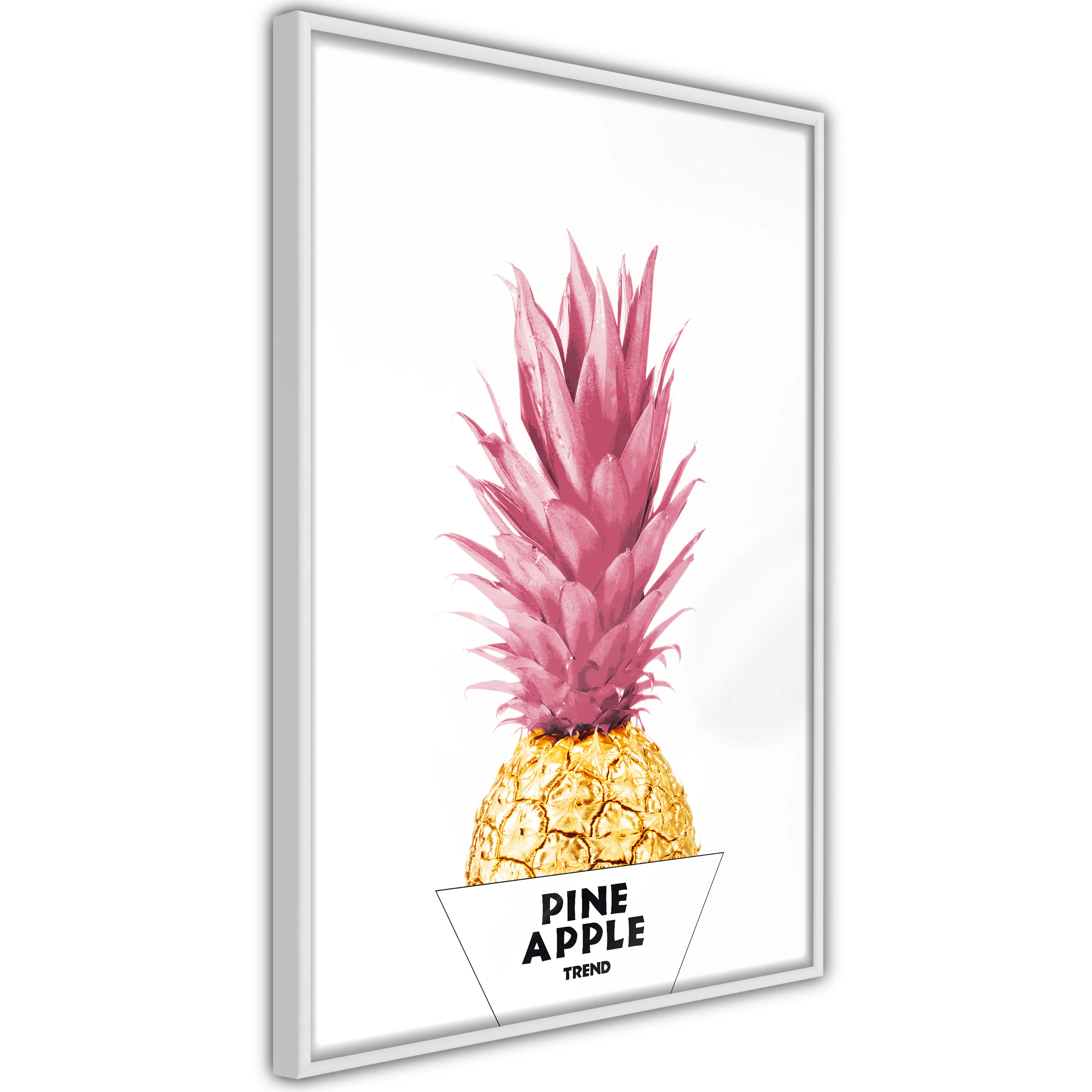 Poster Artgeist Affisch Golden Pineapple