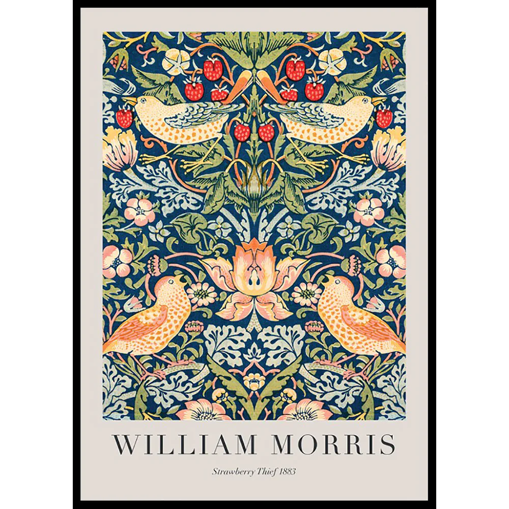 Poster Gallerix William Morris Strawberry Thief 1883