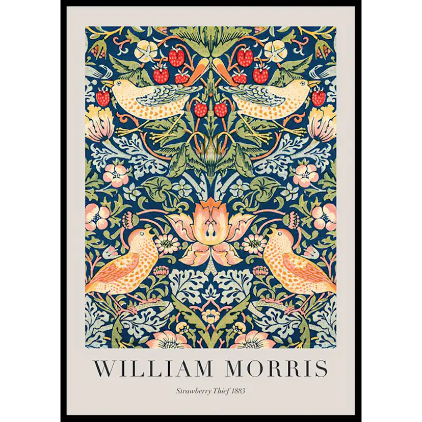 Poster Gallerix William Morris Strawberry Thief 1883