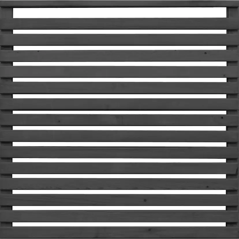 Skärm Horizont 5, 79x89 svart Svart