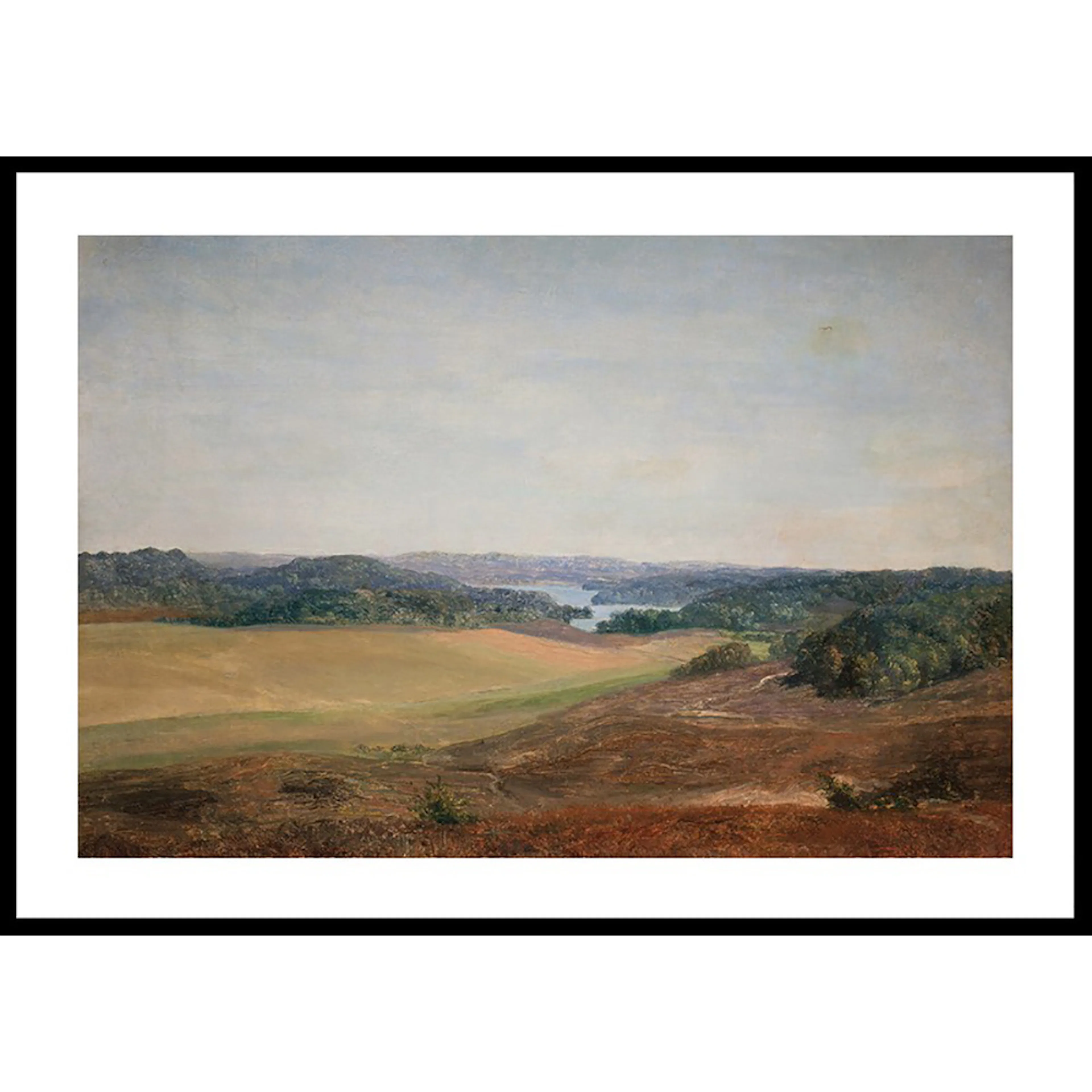 Poster Gallerix Landscape Near Silkeborg Jutland By Dankvart Dreyer