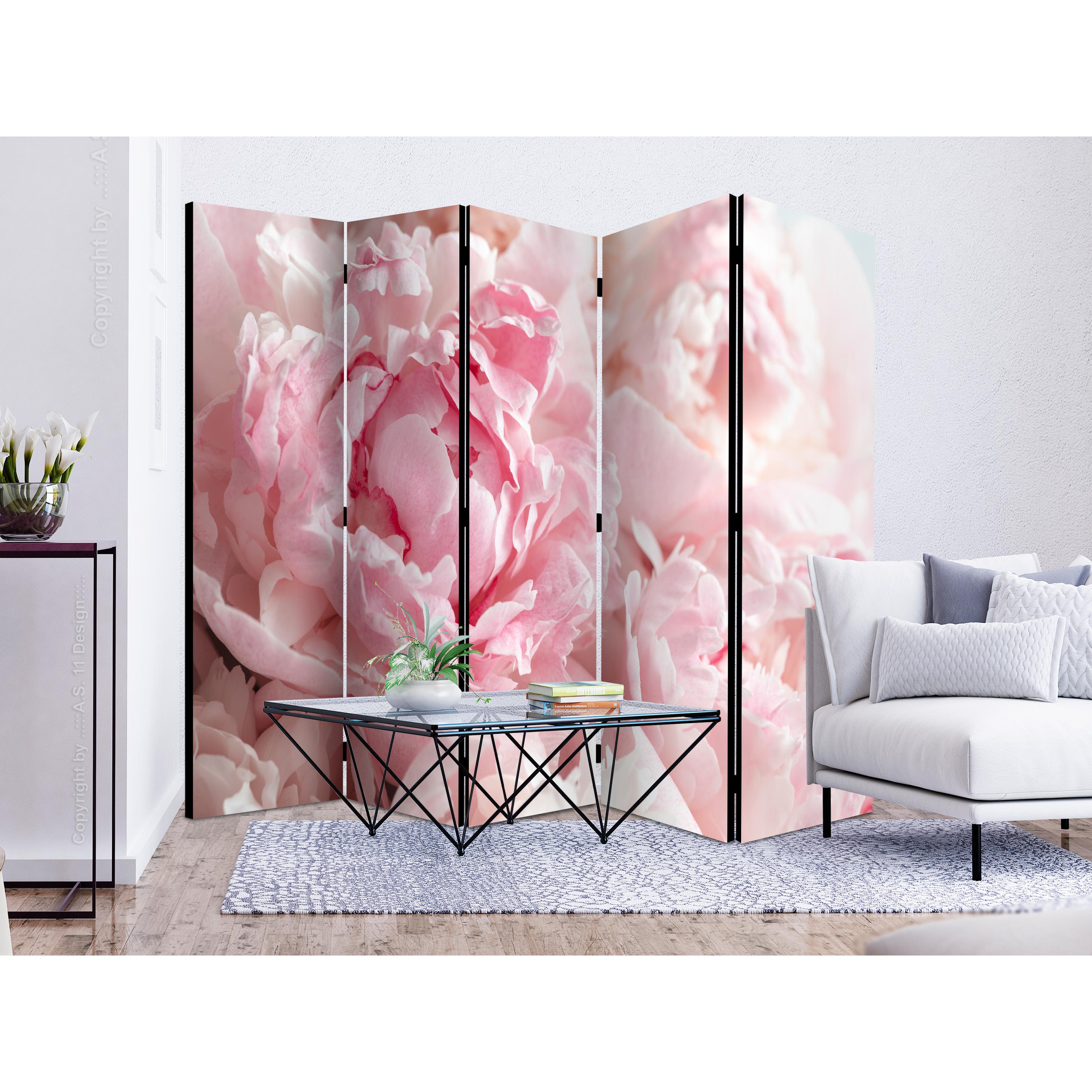 Rumsavdelare Arkiio Sweet Peonies II 225x172 cm