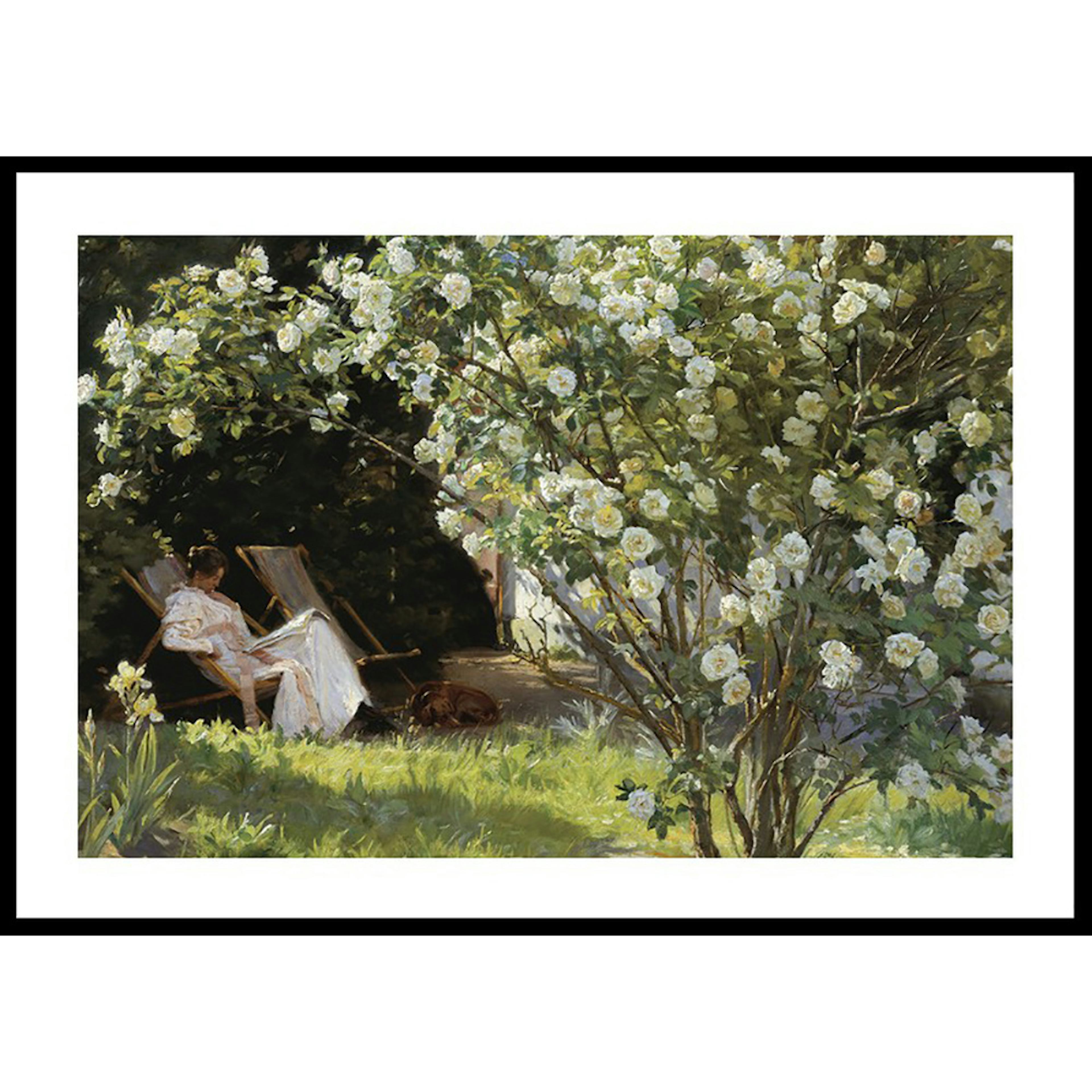 Poster Gallerix Marie Krøyer Seated By P.S. Krøyer