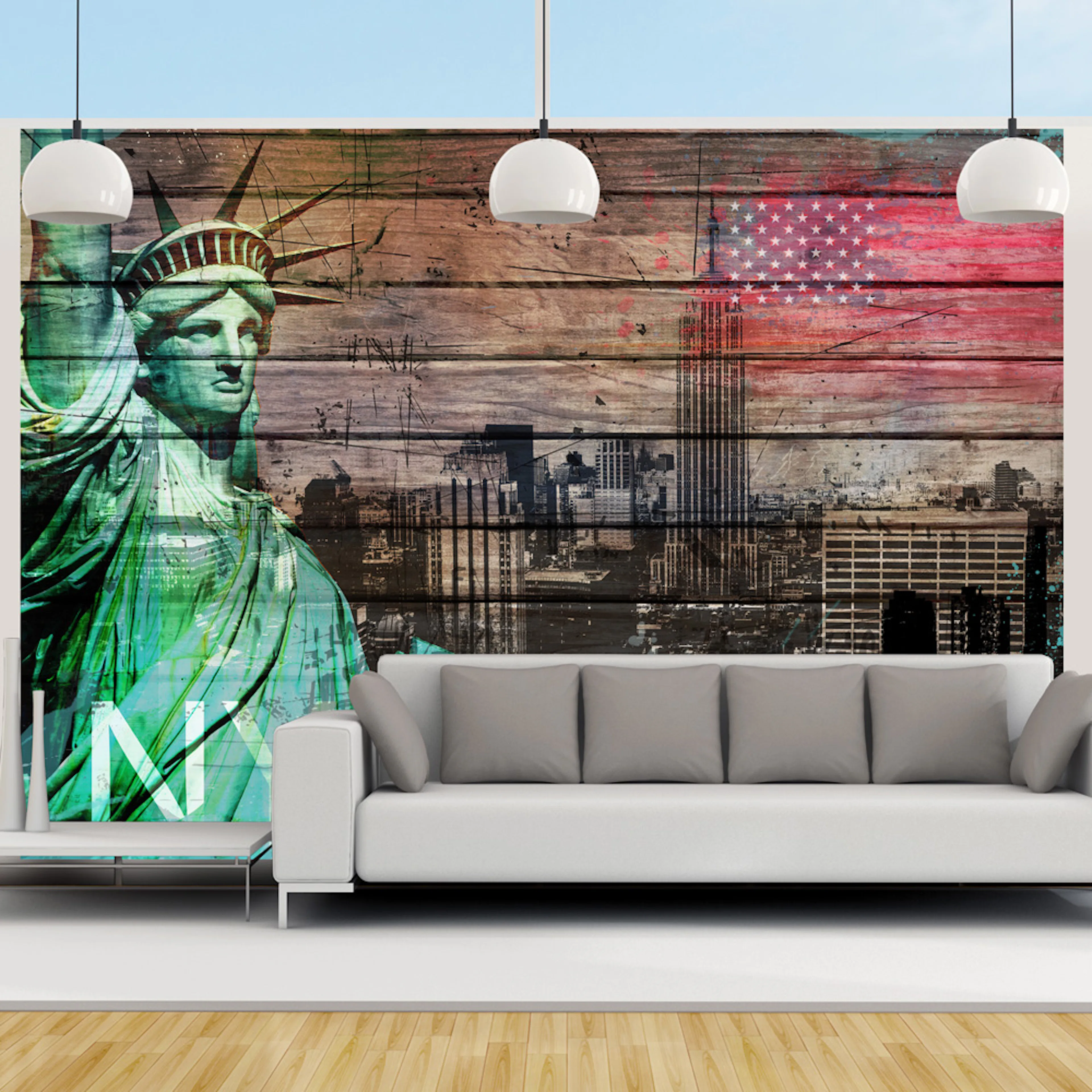 Fototapet Arkiio Nyc Symbols