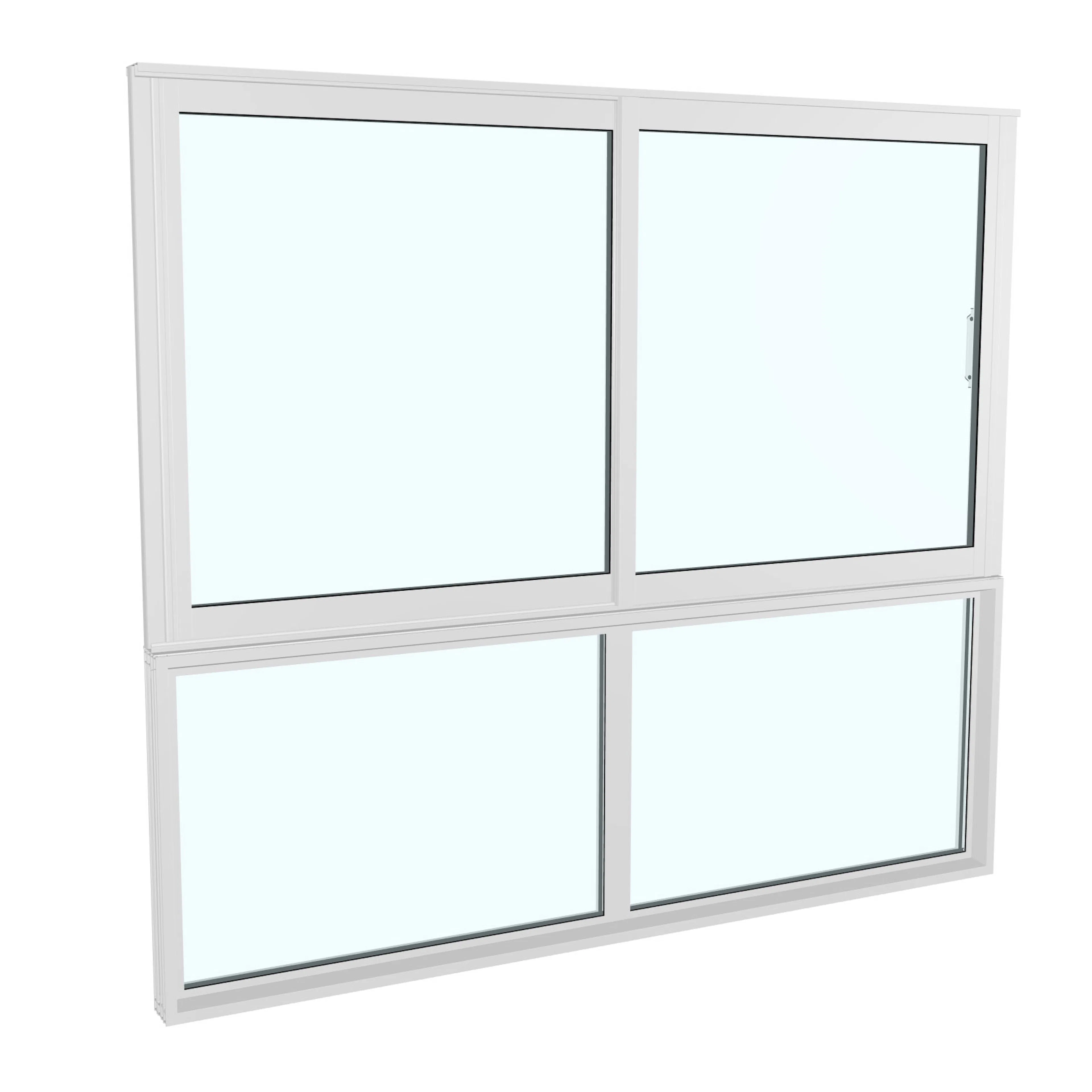 Skjutfönster med fast underdel Landskap Robust Året Runt 2-del