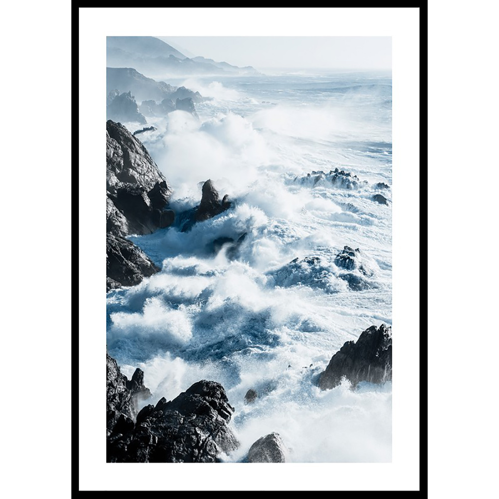 Poster Gallerix Pacific Ocean Coastline