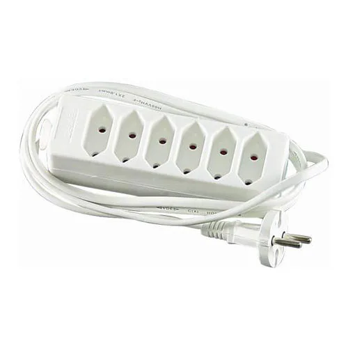 Grenuttag Malmbergs 6-Vägs Euro med Sladd 1,5 m