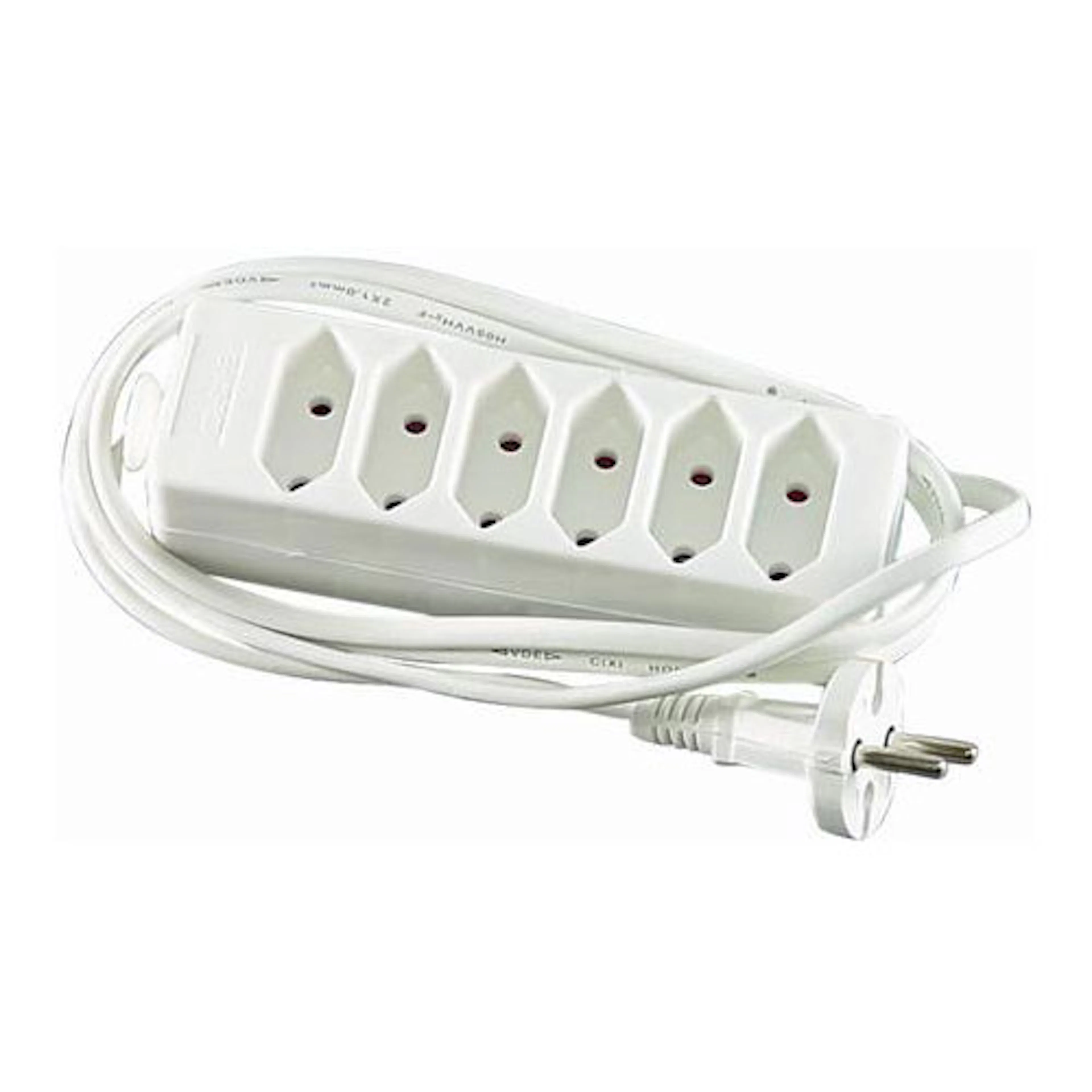 Grenuttag Malmbergs 6-Vägs Euro med Sladd 1,5 m