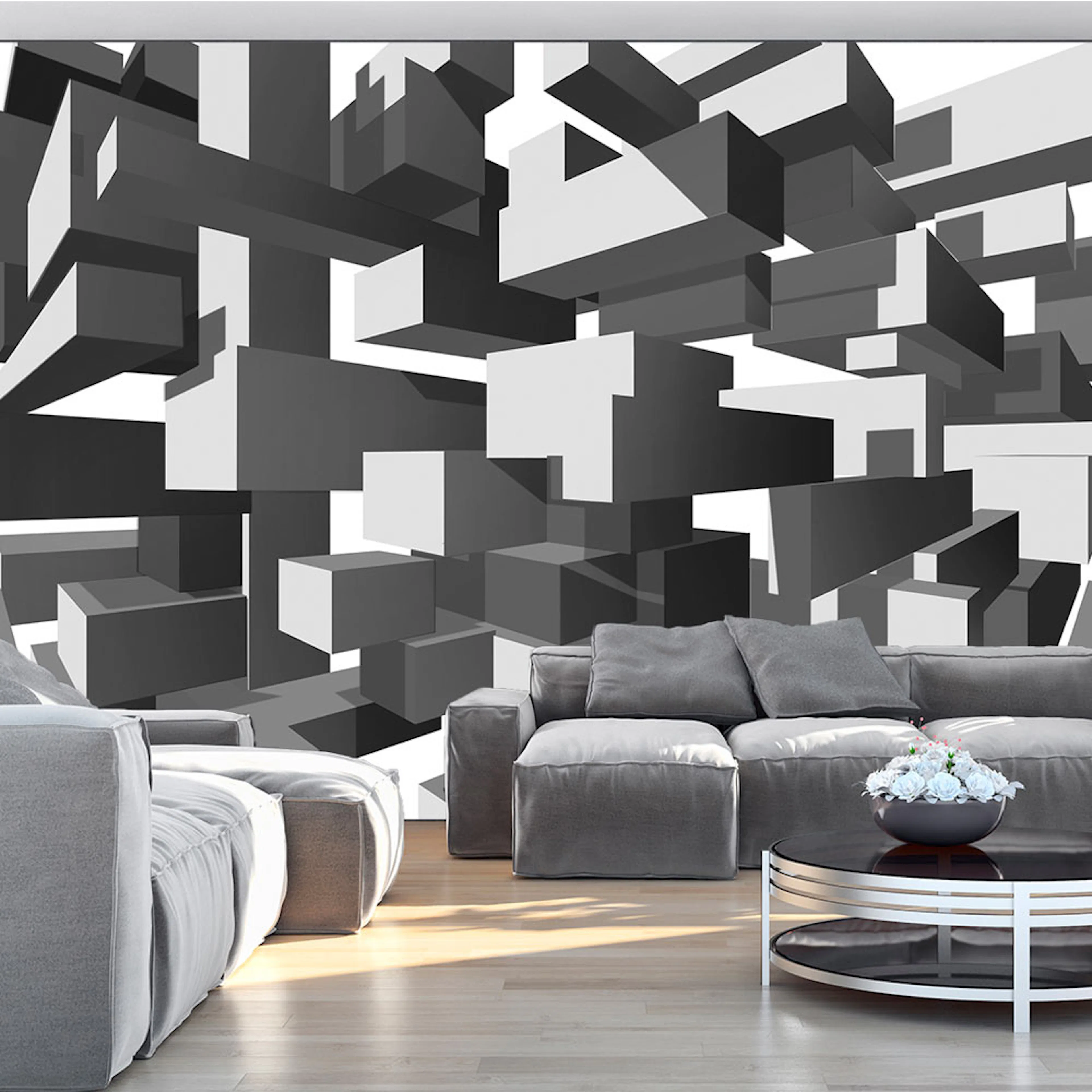 Fototapet Arkiio Grey Notes