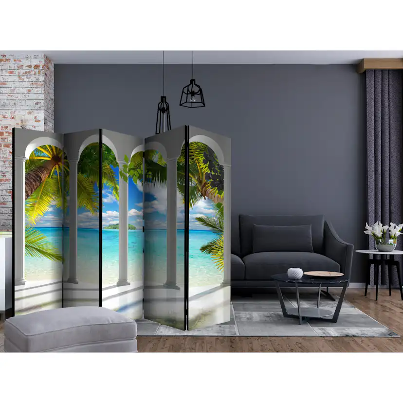 Rumsavdelare Arkiio Sea behind Columns II 225x172 cm