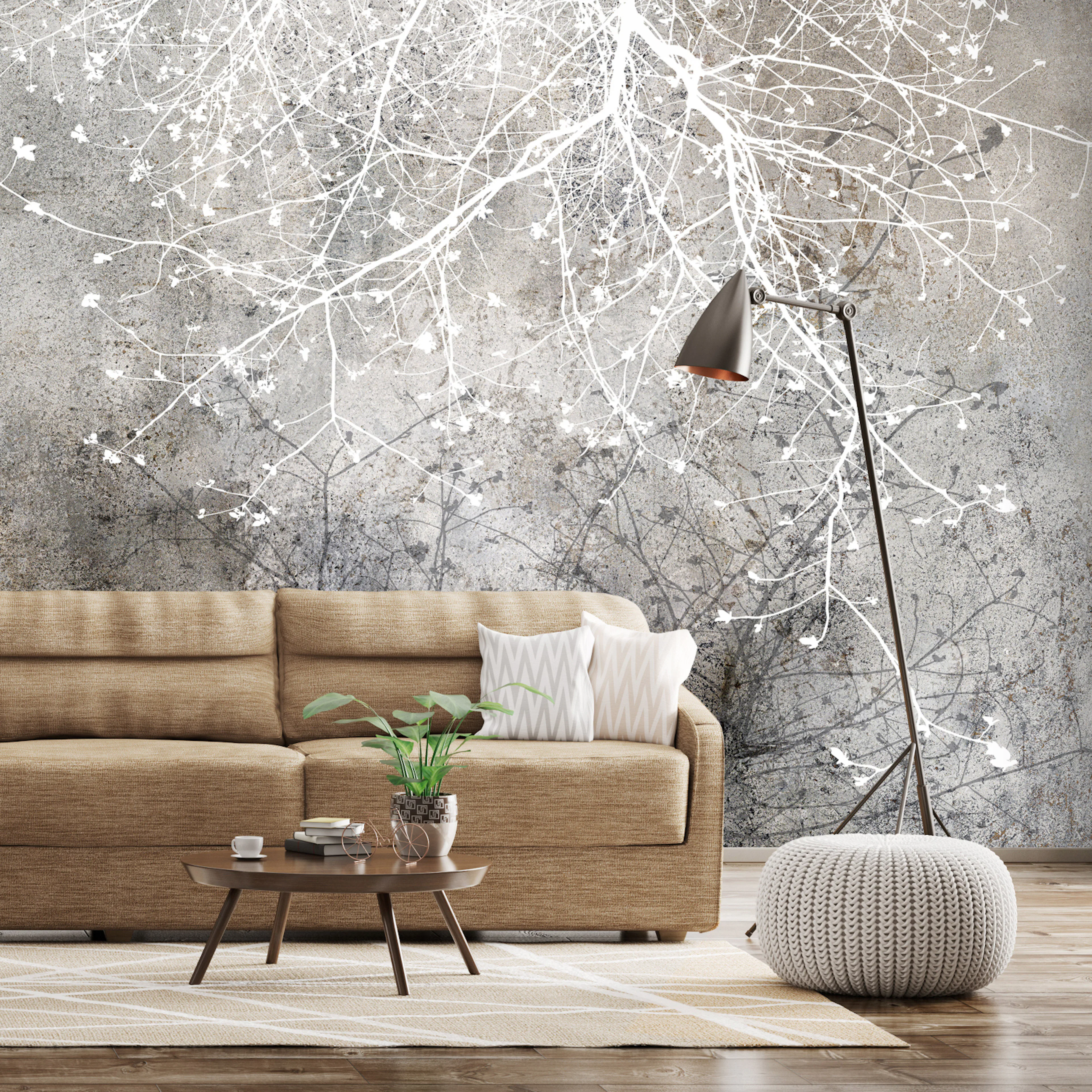 Fototapet - Clear Branching 450x315 450x315 cm