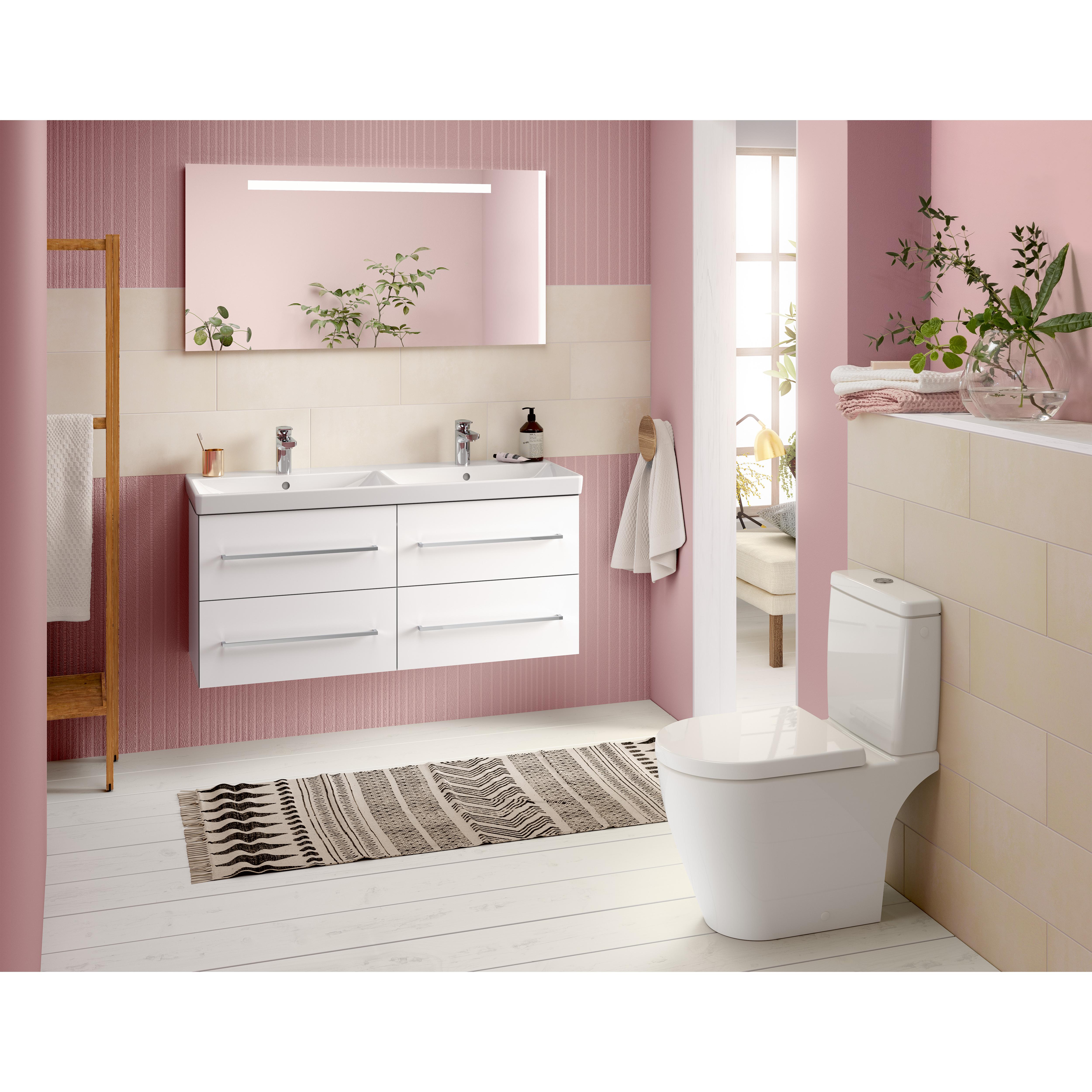 Badrumsspegel Villeroy & Boch More To See One med Belysning