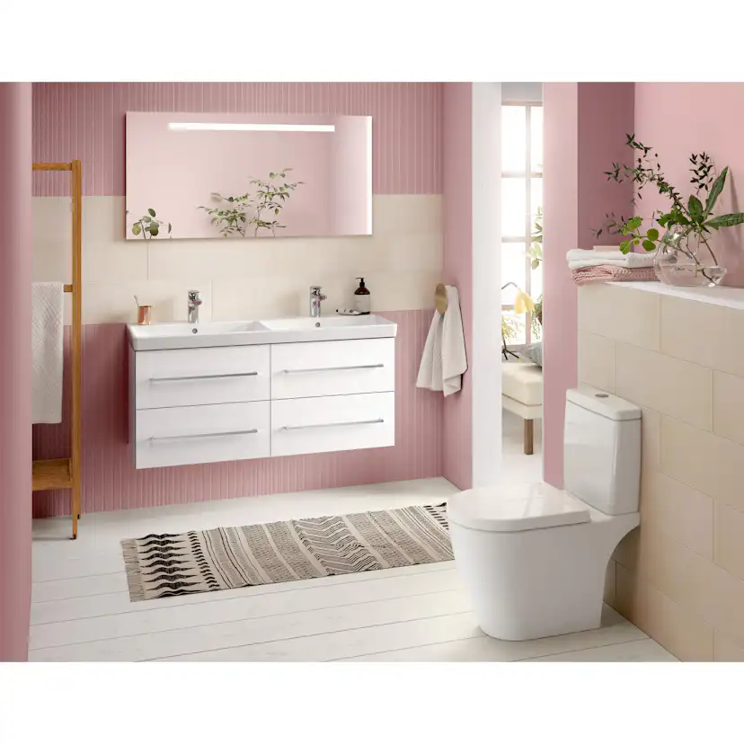 Dubbeltvättställ Villeroy & Boch Avento 1200 mm