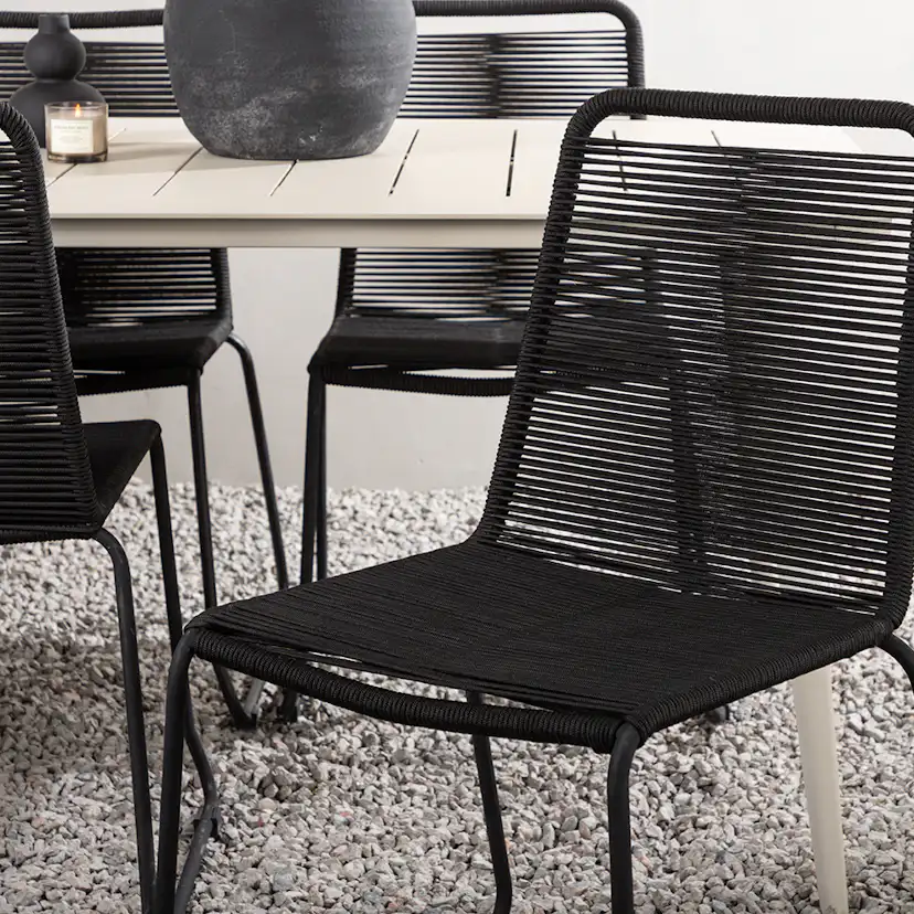 Matgrupp Venture Home Lina med 6 Lindos Stolar