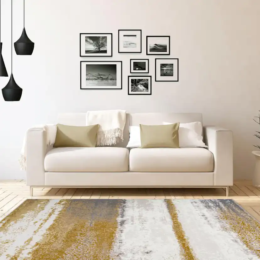 Jornes Matta Dej Gul 200x290 cm 200x290 cm, Gul
