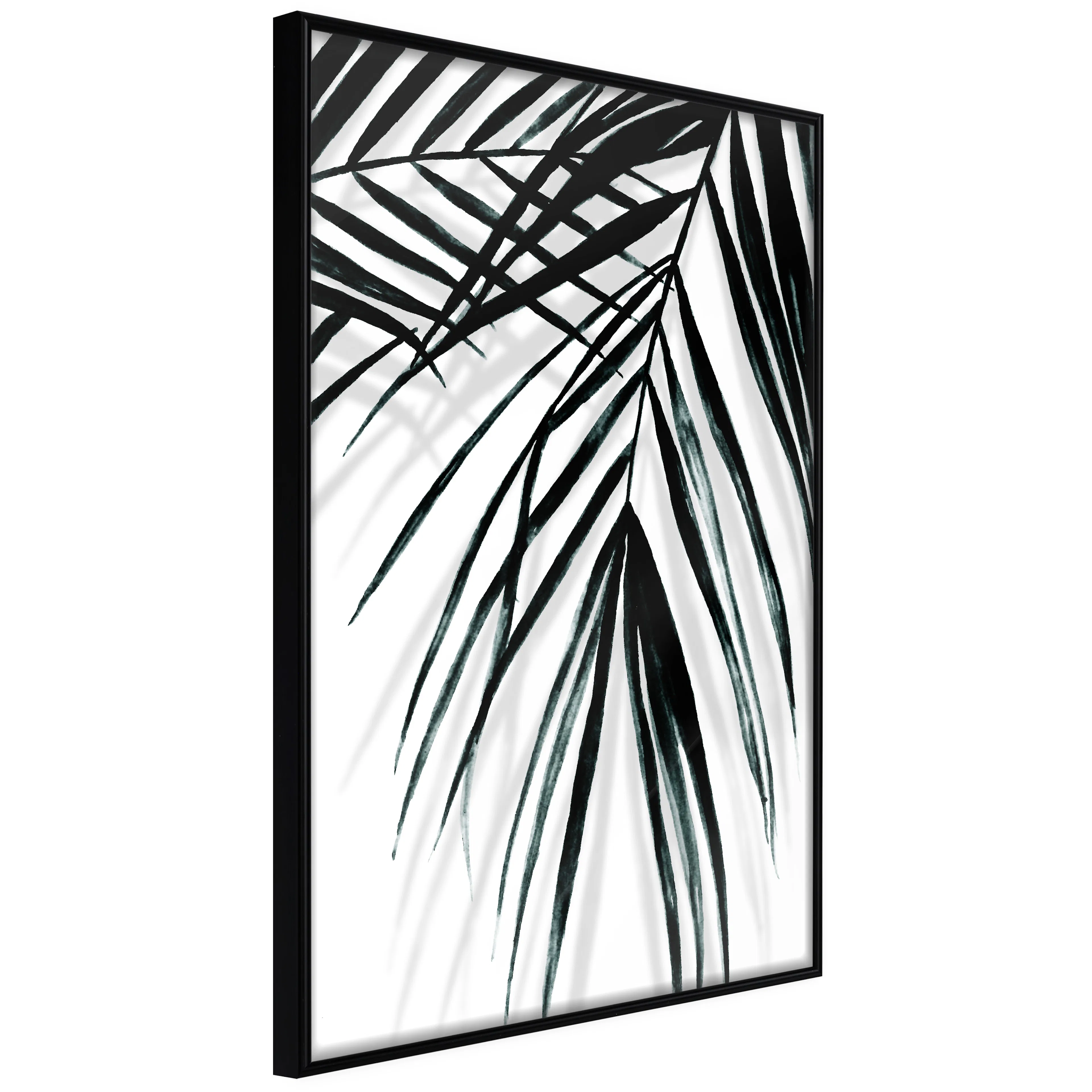Affisch - Palm Relax [Poster] 40x60 Svart ram, 40x60 cm