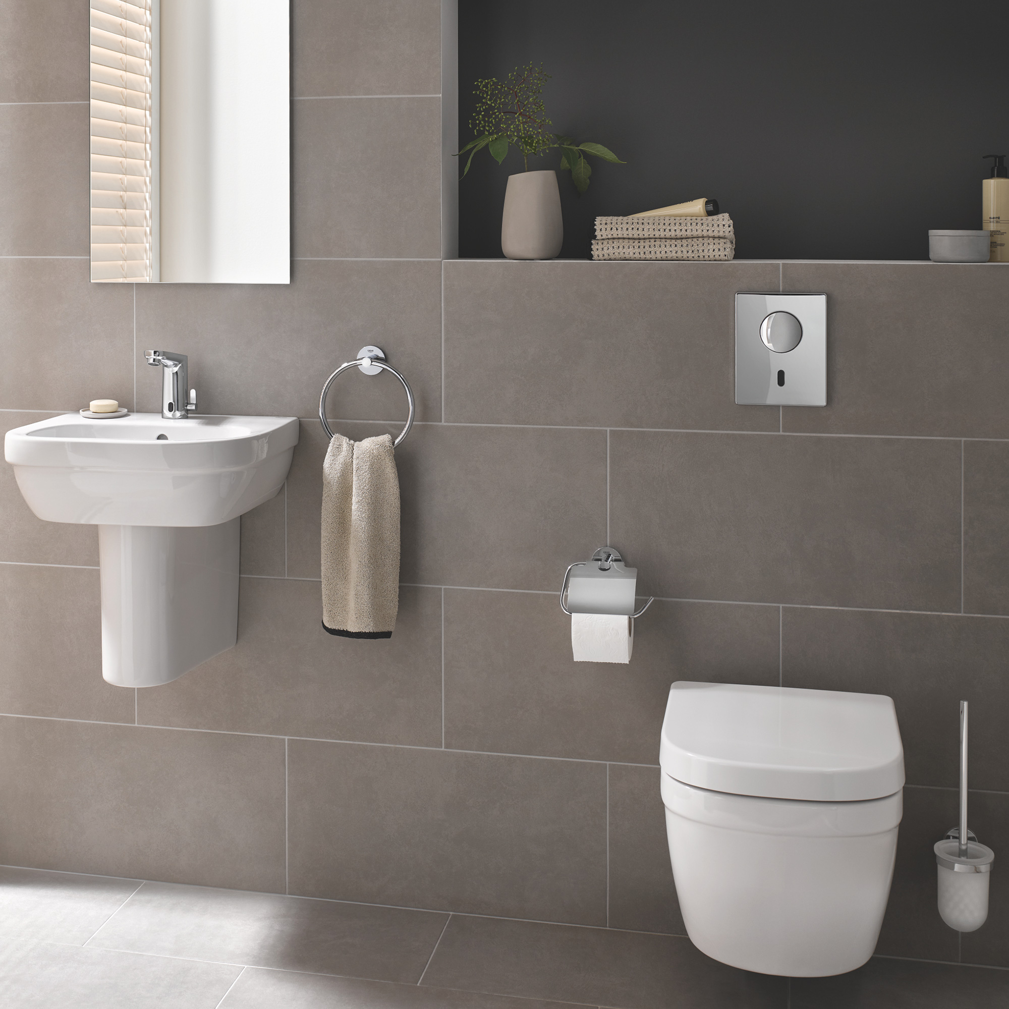 Vägghängd Toalettstol Grohe Euro Ceramic 39206