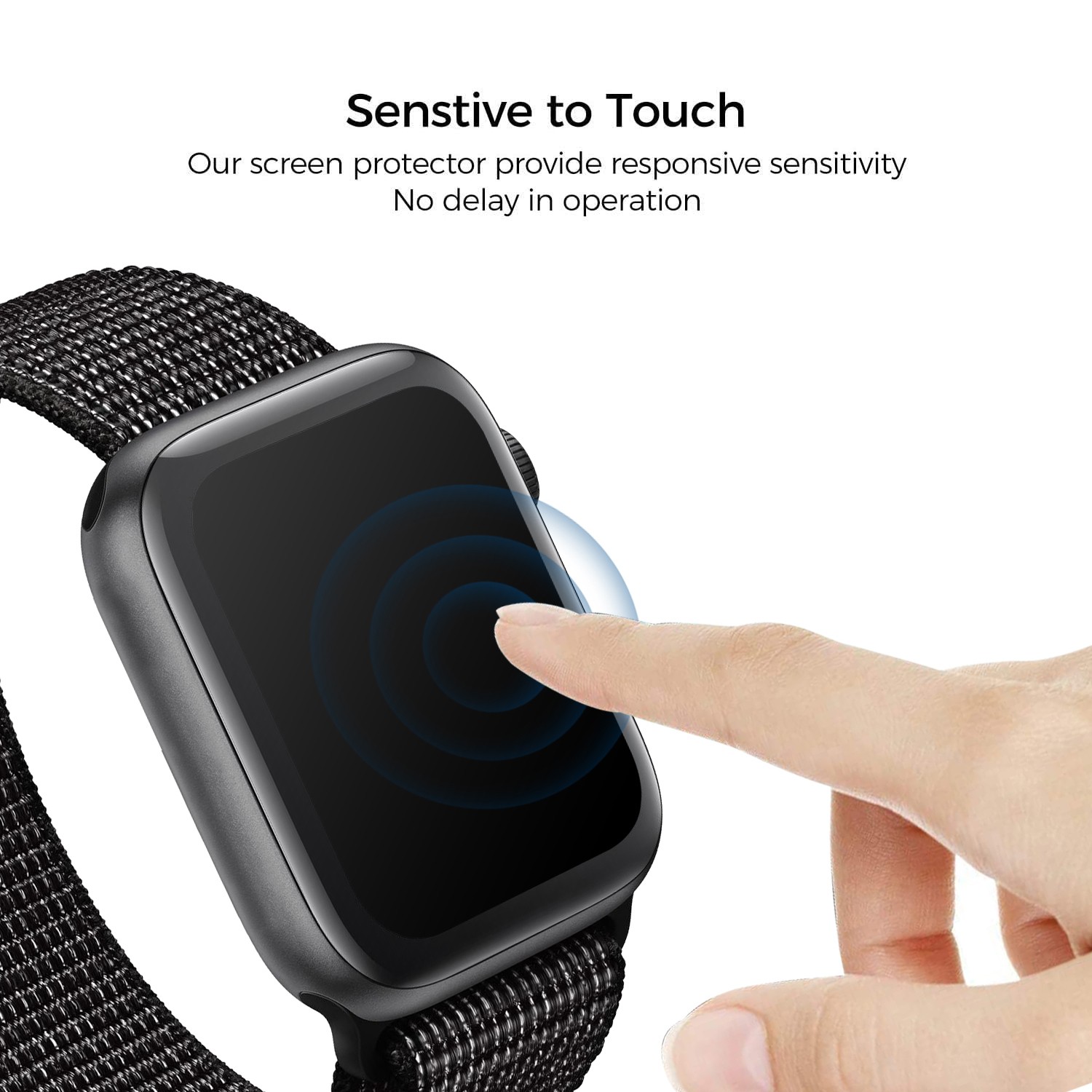 Skärmskydd Champion Apple watch 3-pack 44mm