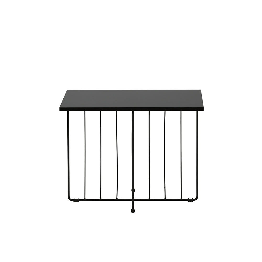 Dayton Sofa Table - Black / Black MDF Svart